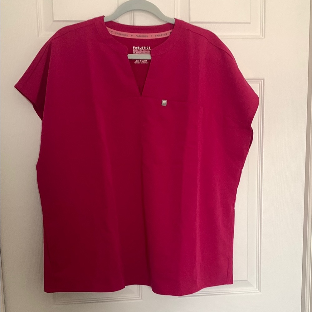 Fabletics Women's Red Top